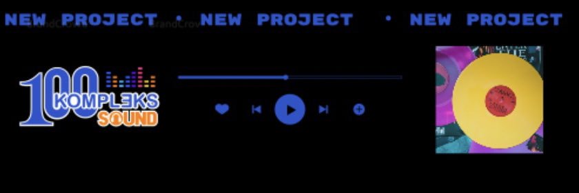 100KomplekSOUND's banner