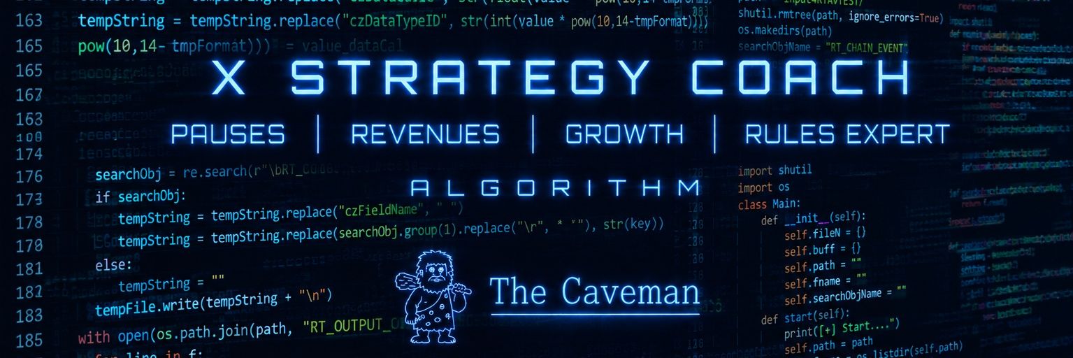 The Caveman's banner