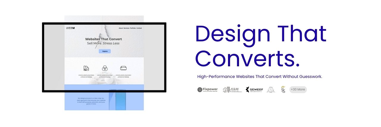 Hecks || Website Designer's banner