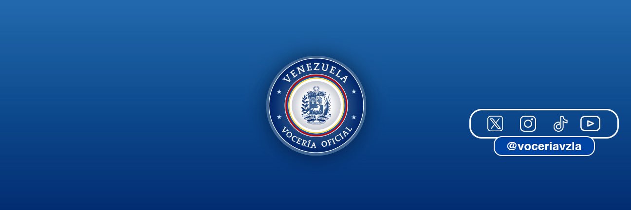 Vocería Oficial de Venezuela's banner