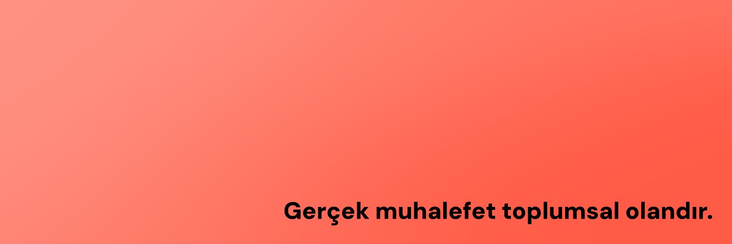 Toplumsal Muhalefet's banner
