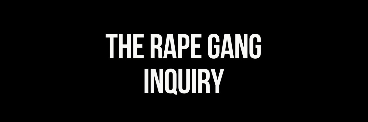 The Rape Gang Inquiry's banner