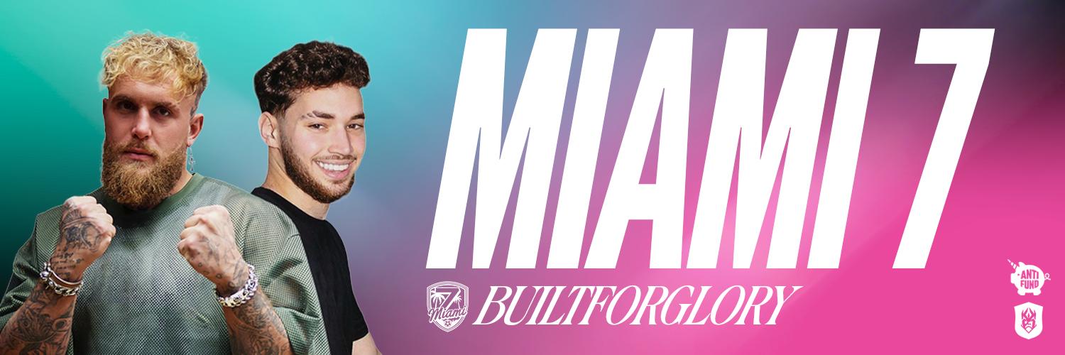 Miami 7 Football Club's banner