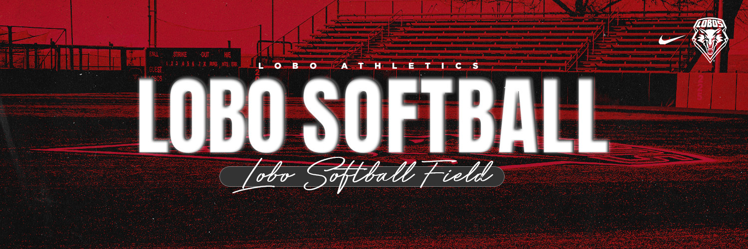 UNM Softball's banner