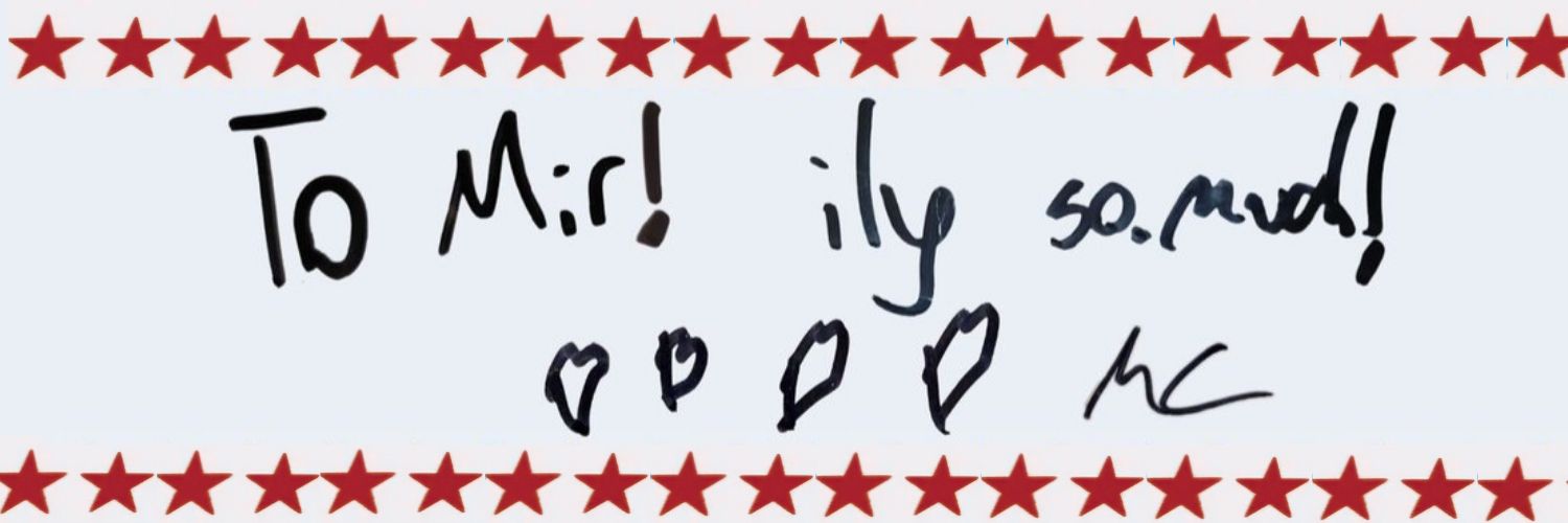 ⭑ mir ⭑'s banner