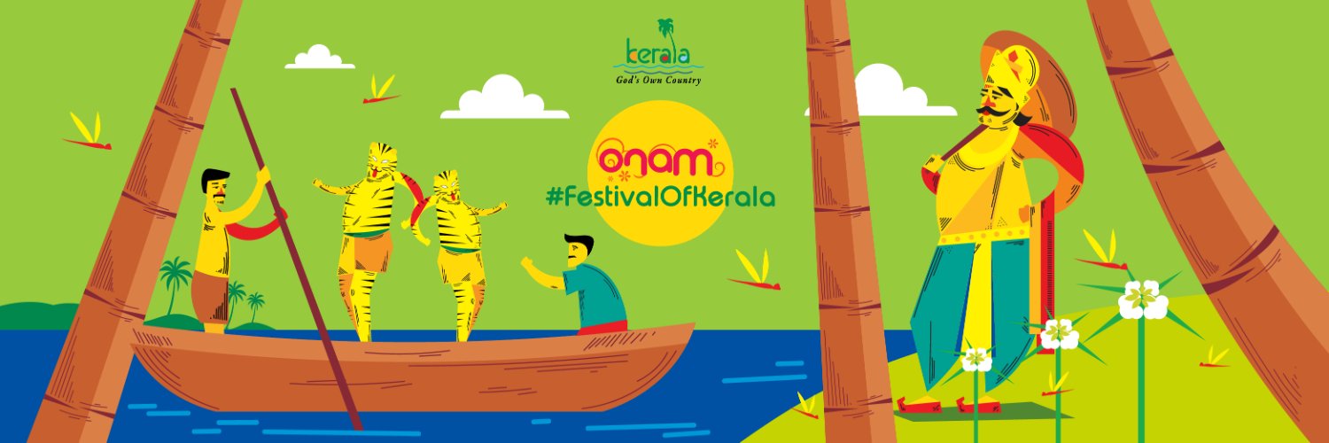 Kerala Tourism's banner