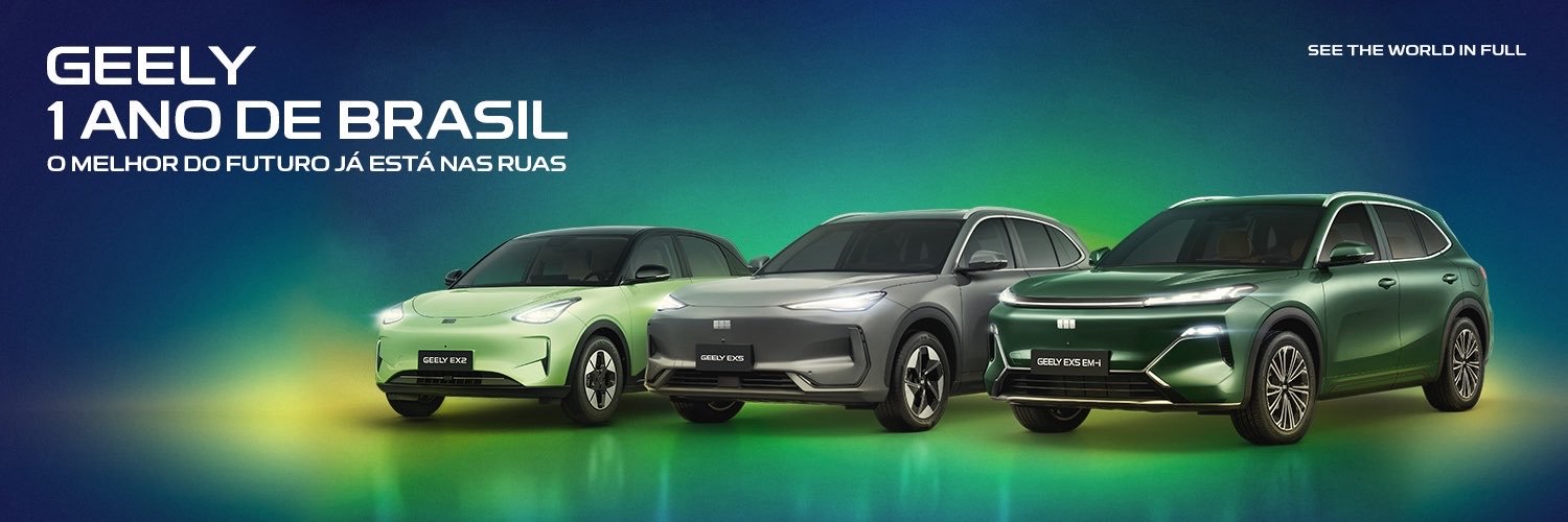 Geely Brasil's banner