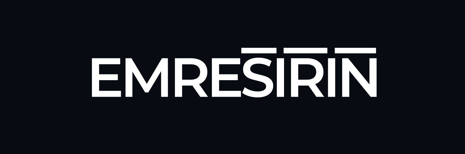 EMRE ŞİRİN's banner