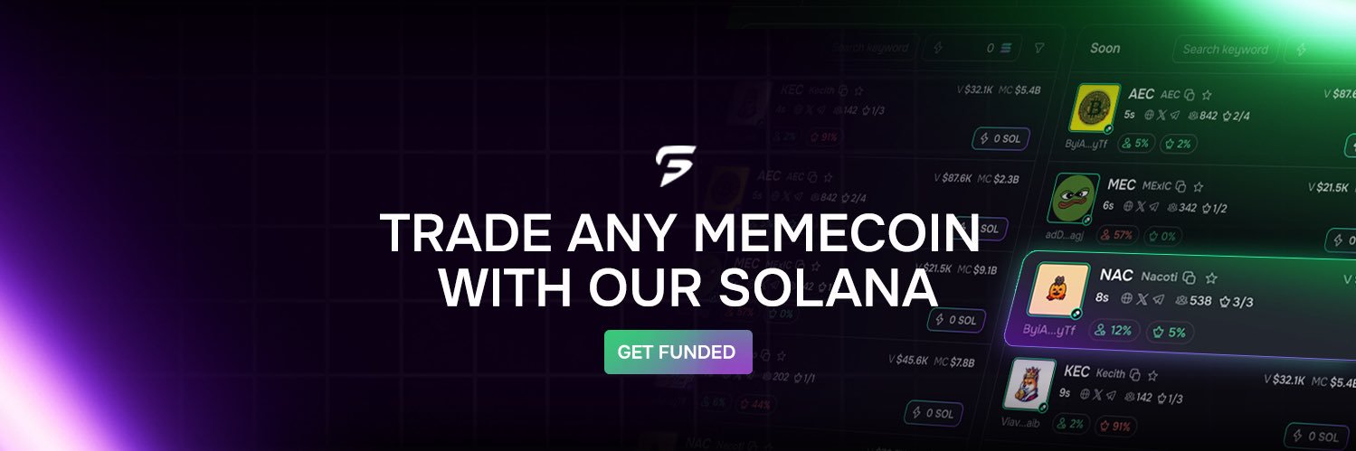 Solana Funded's banner