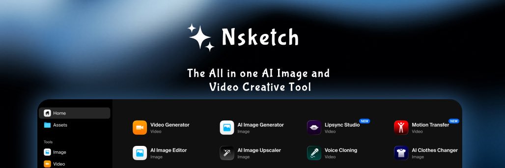 Nsketch AI's banner