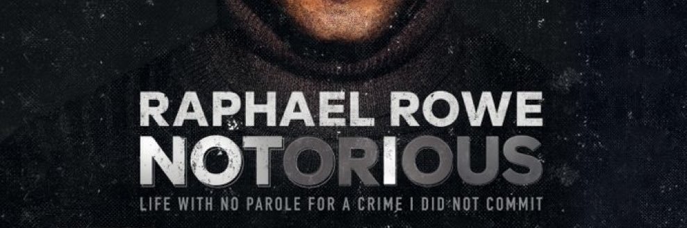 Raphael Rowe's banner