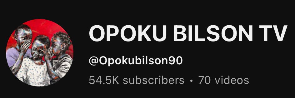 Opoku Bilson's banner