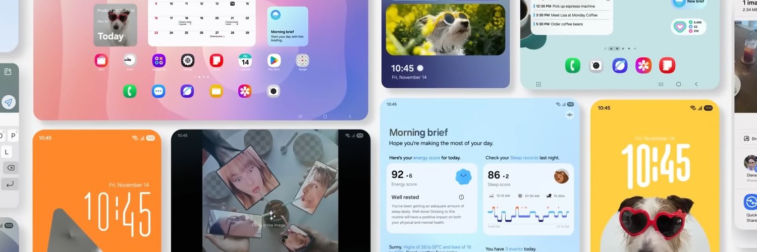 One UI's banner