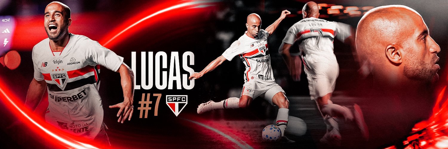 Lucas Moura's banner