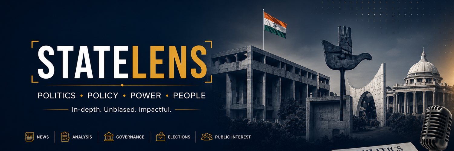 The StateLens's banner