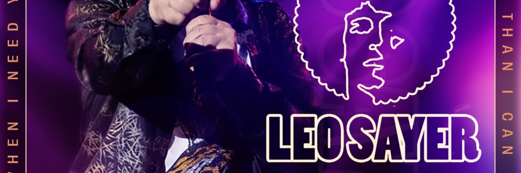 Leo Sayer's banner
