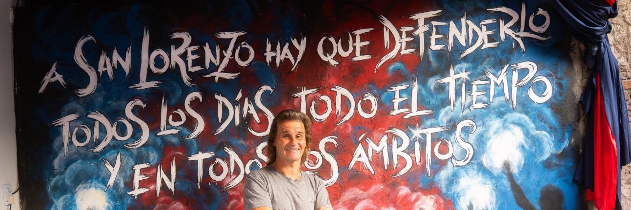 Manuel Agote's banner