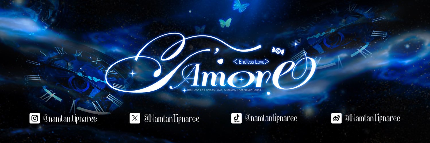 T’Amore_Stay With Namtan's banner