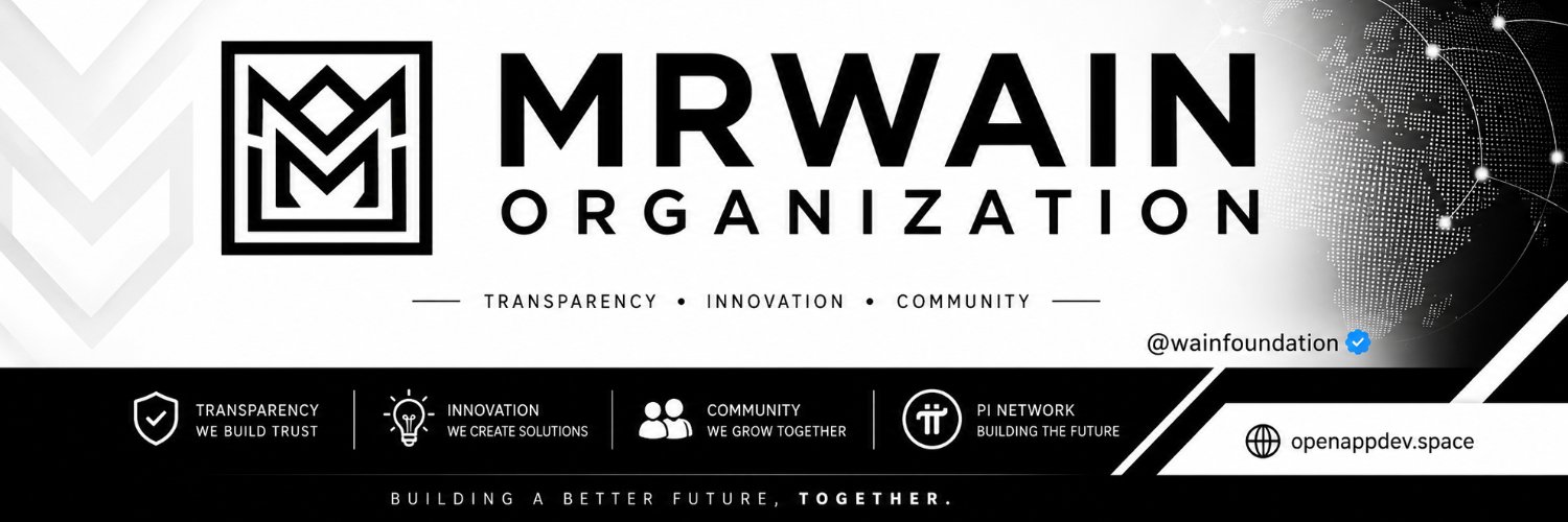 Mrwain Organization's banner