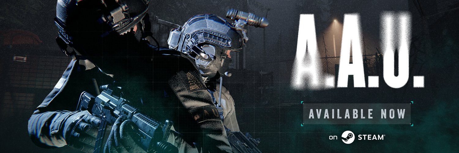 A.A.U. Black Site | OUT NOW on Steam's banner