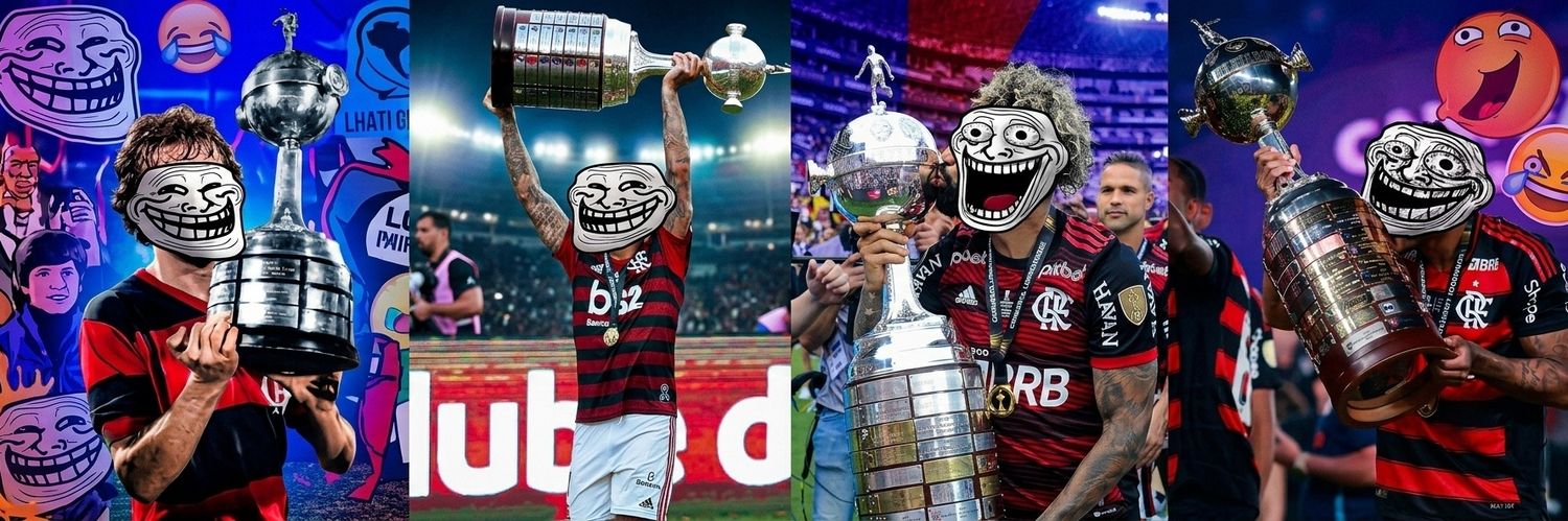 Troll Flamengo's banner