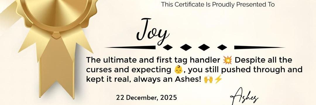 Joy ❤️'s banner