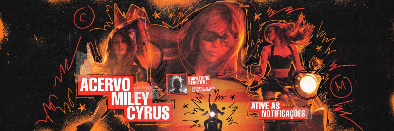 acervo miley cyrus's banner