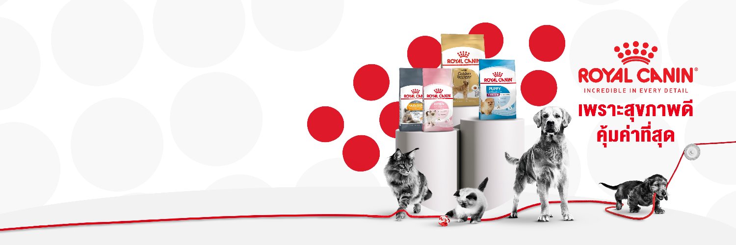 Royal Canin Thailand's banner