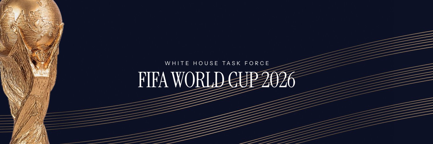 White House FIFA Task Force's banner
