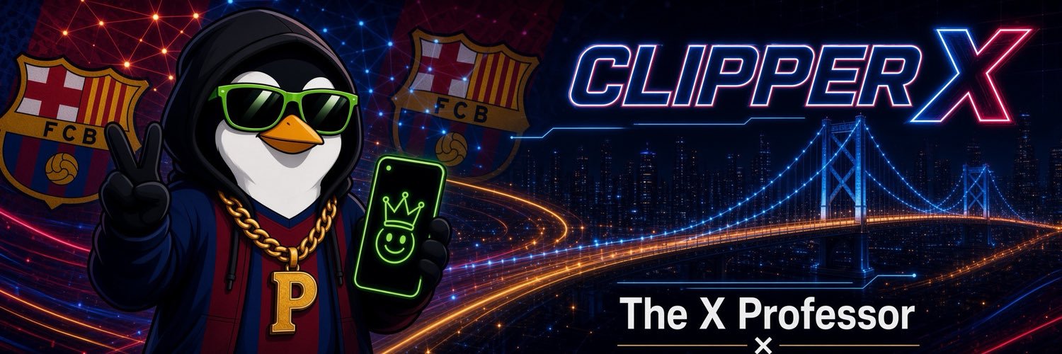 The X Professor's banner