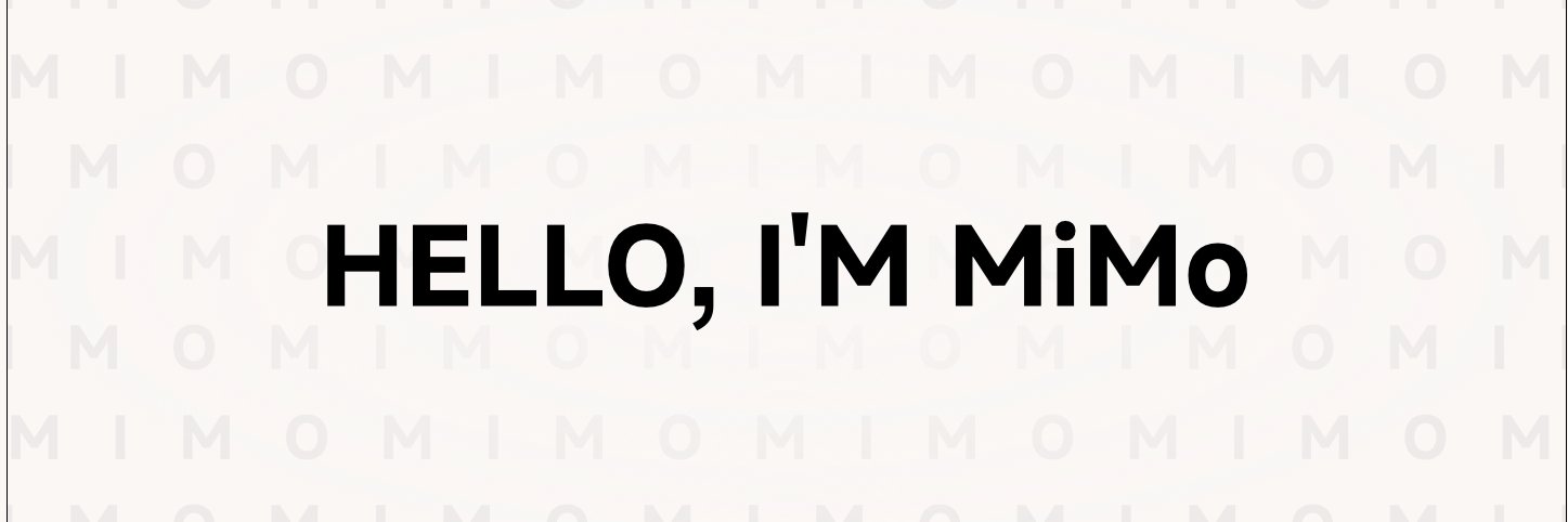 Xiaomi MiMo's banner