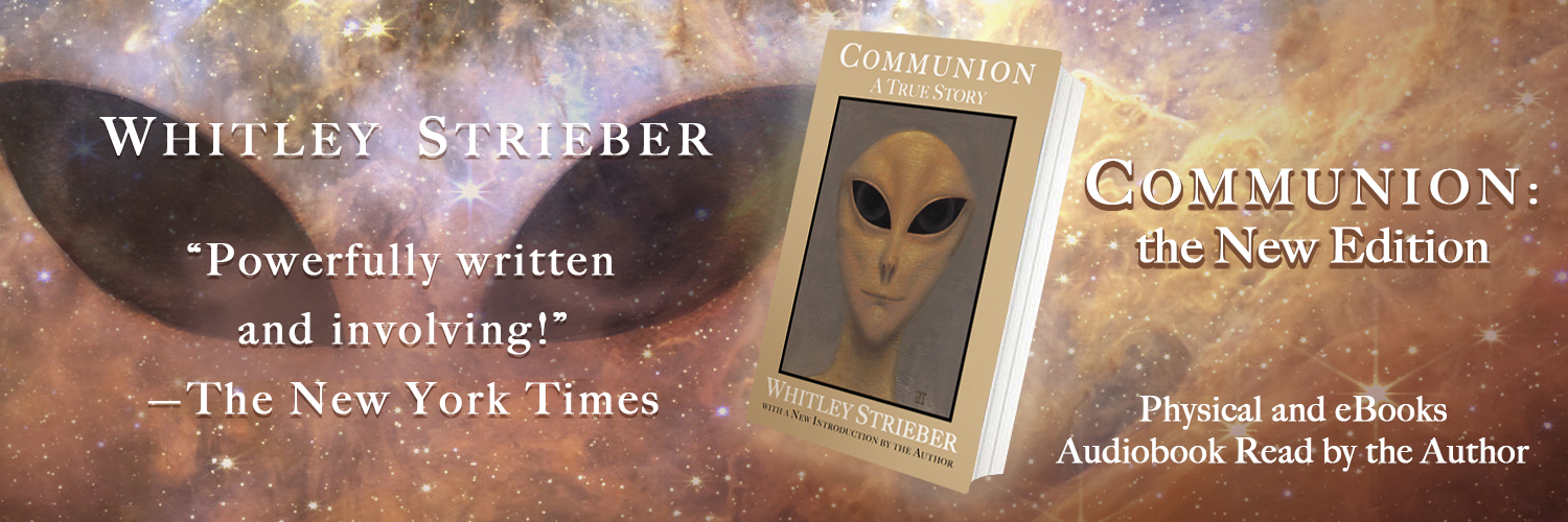Whitley Strieber's banner