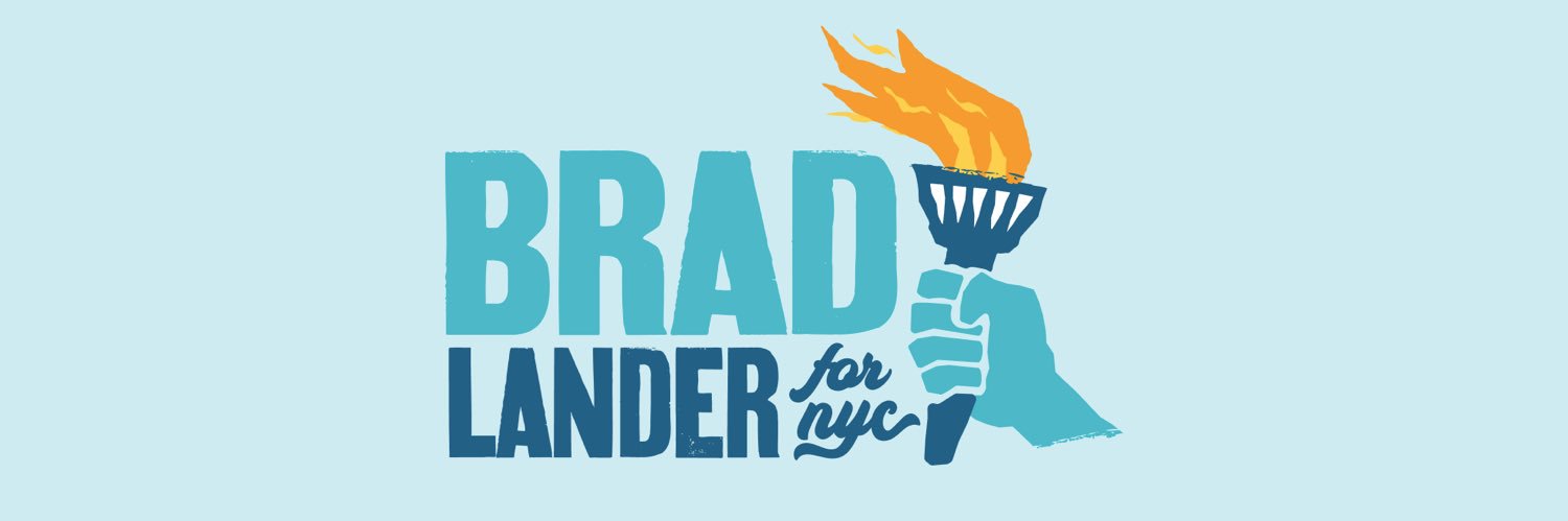 Brad Lander's banner