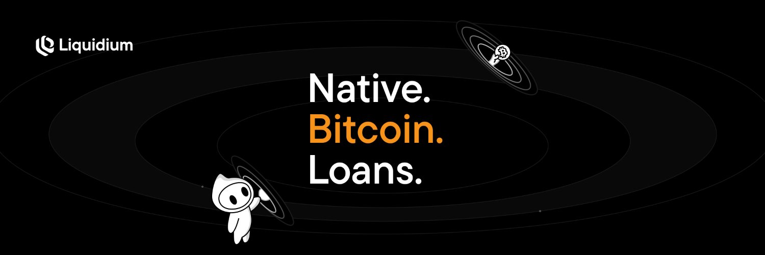 Liquidium | Bitcoin Loans's banner