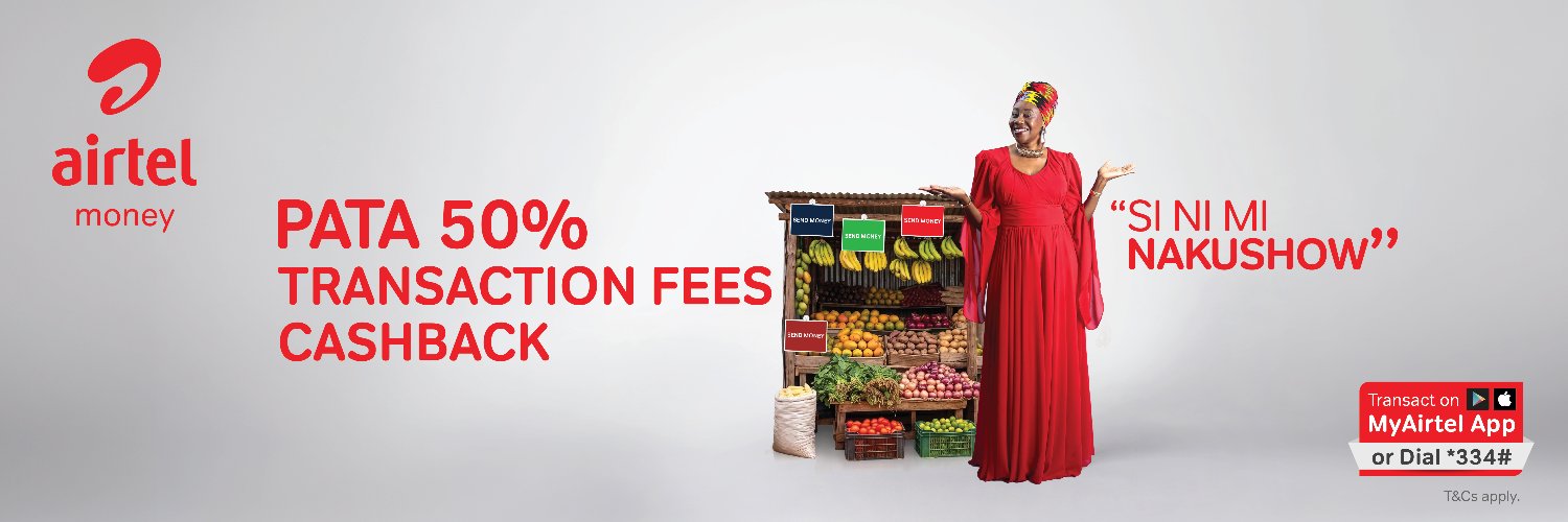Airtel Kenya's banner