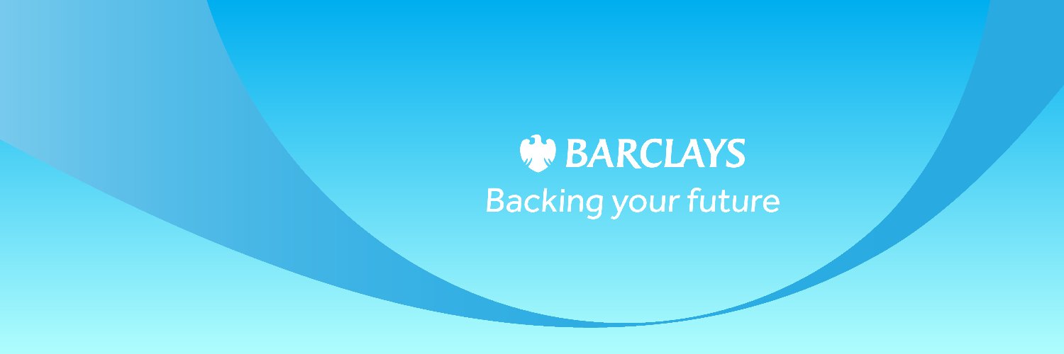 Barclays Bank's banner