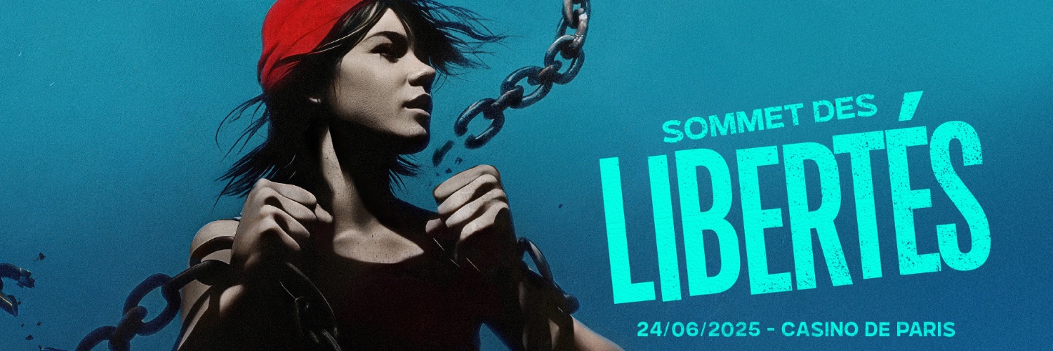Le Sommet des Libertés's banner