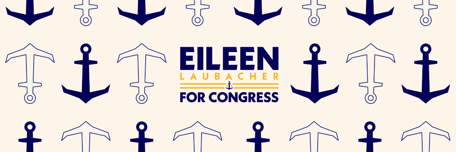 Rear Admiral Eileen Laubacher's banner