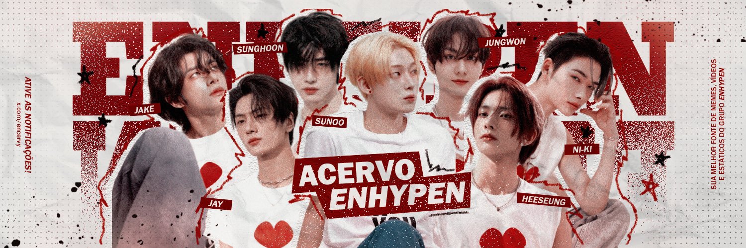 acervo enhypen's banner