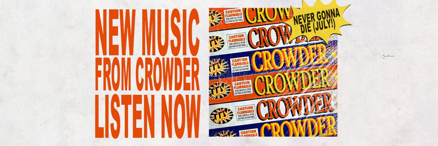 David Crowder's banner