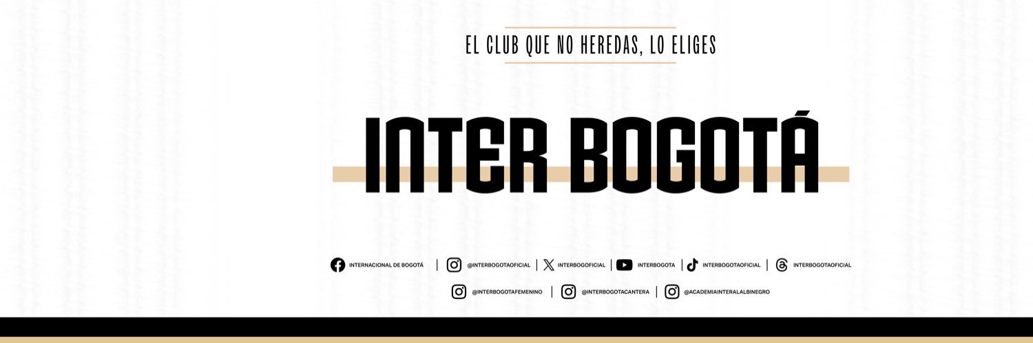 Internacional de Bogotá's banner