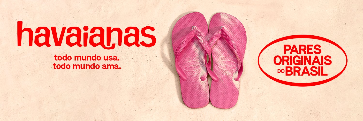 Havaianas Brasil's banner