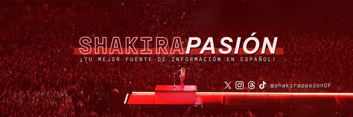 Shakira Pasión's banner