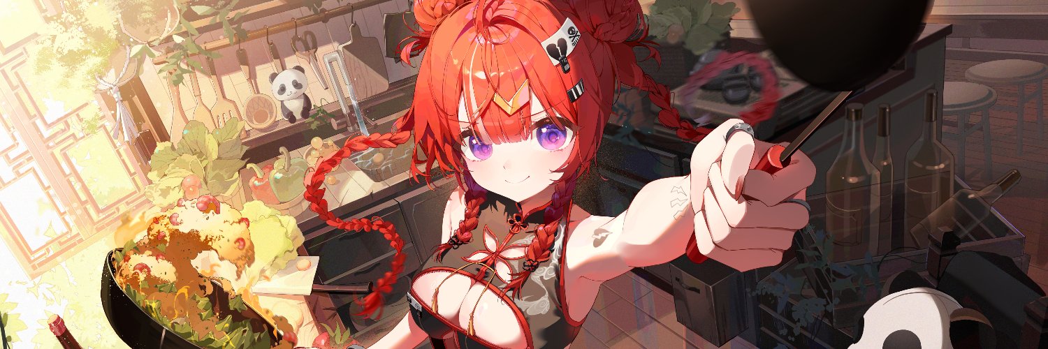 夕雷くれな🐼🍓's banner