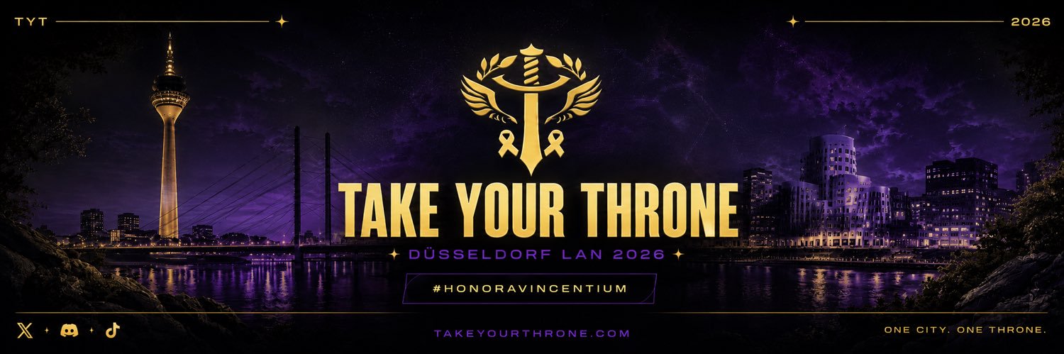 TAKE YOUR THRONE's banner