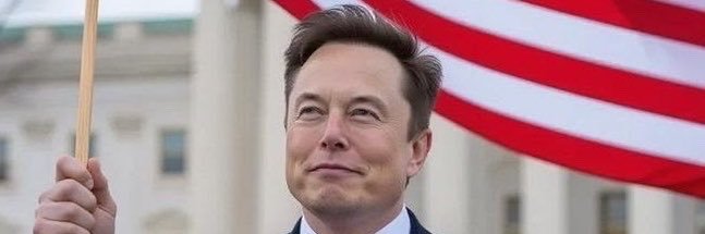 Rocket Man's banner
