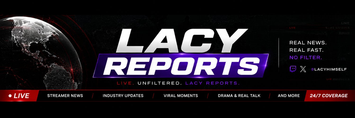 Lacy Reports's banner