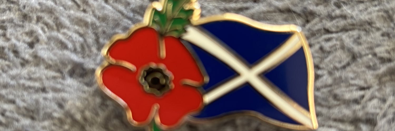 Scottish veteran's banner
