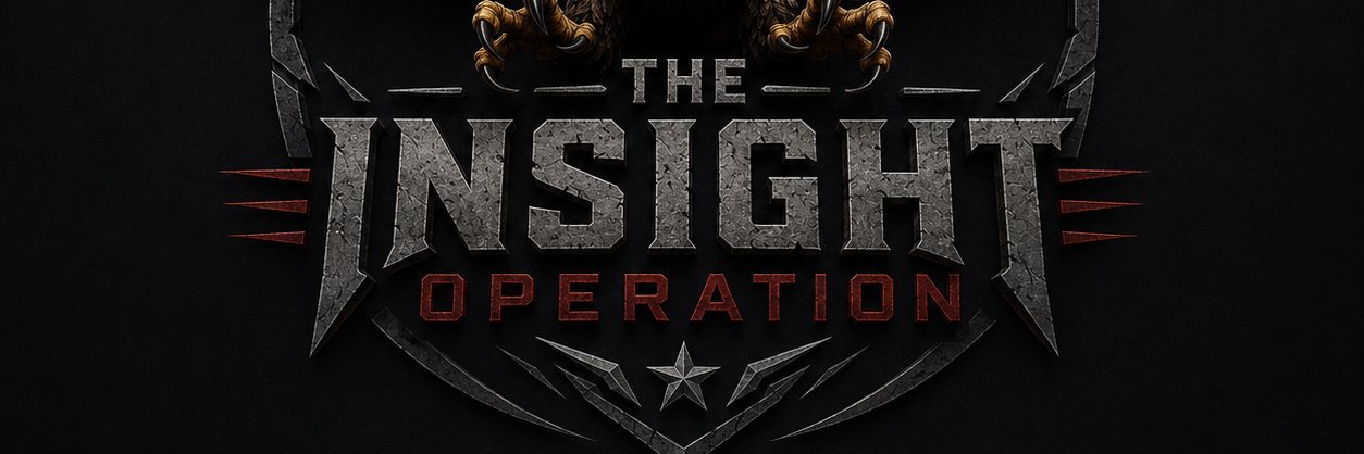 THE INSIGHTS OPERATION's banner