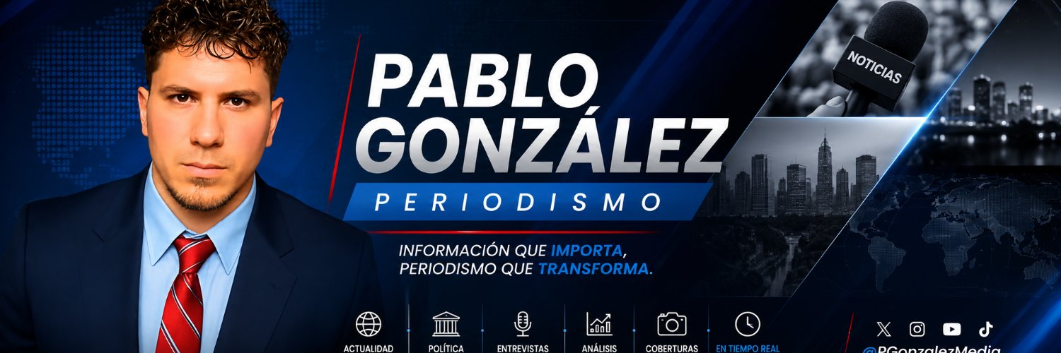 Pablo González's banner